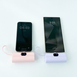 머레이 배터리 화면 표시 컬러 도킹형 보조배터리제작 5000mAh 8핀C타입 MDK 50 대표이미지
